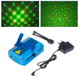 Mini Proiector laser cu jocuri de lumini verde si rosu