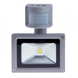 Proiector LED 30W cu senzor de miscare, rezistent la apa