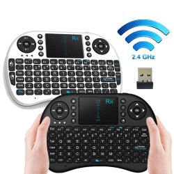 Tastatura mini wireless QWERTY si Touchpad integrat